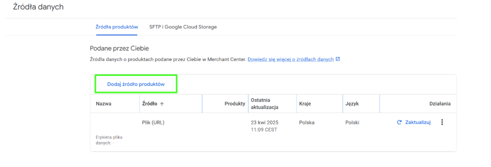 Dodawanie pliku produktowego do GMC - 11