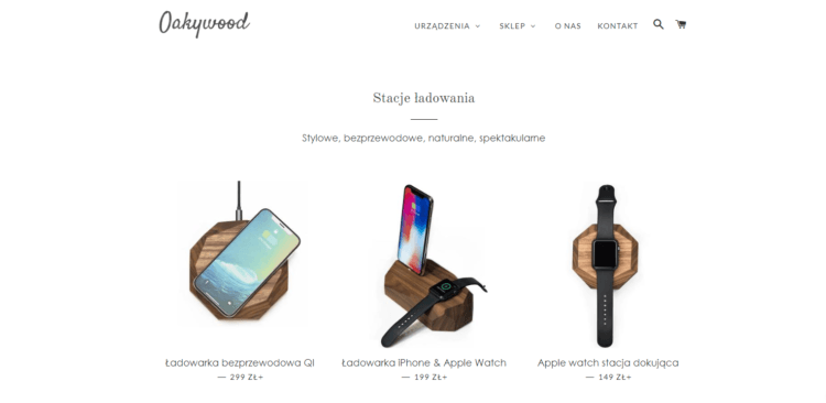 pozycjonowanie Shopify - przykład sklepu