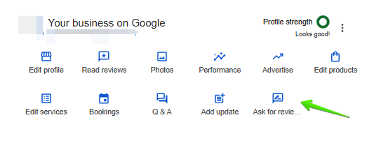 Generating a direct link and QR code to a GMB profile screenshot