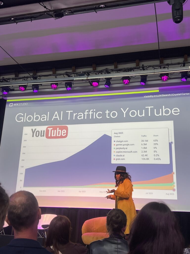 Crystal Carter na Digital Olympus Event 2025