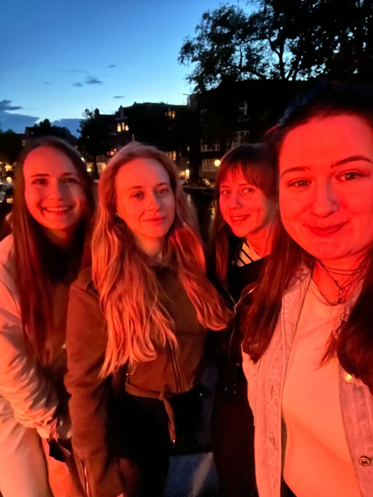 Paulina Konopka, Kasia Śliwa, Ania Klimko i Joanna Nicpoń w Amsterdamie na Digital Olympus Event 2025