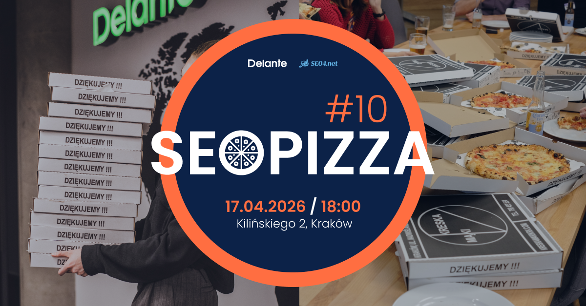 SEO Pizza Kraków – czyli jak łączymy wiedzę z networkingiem (i pizzą 🍕)