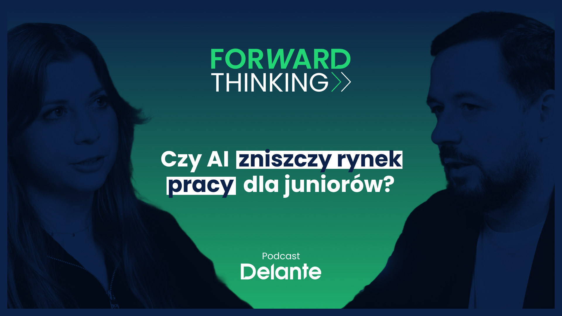 okłada trzeciego odcinka podcastu Forward Thinking